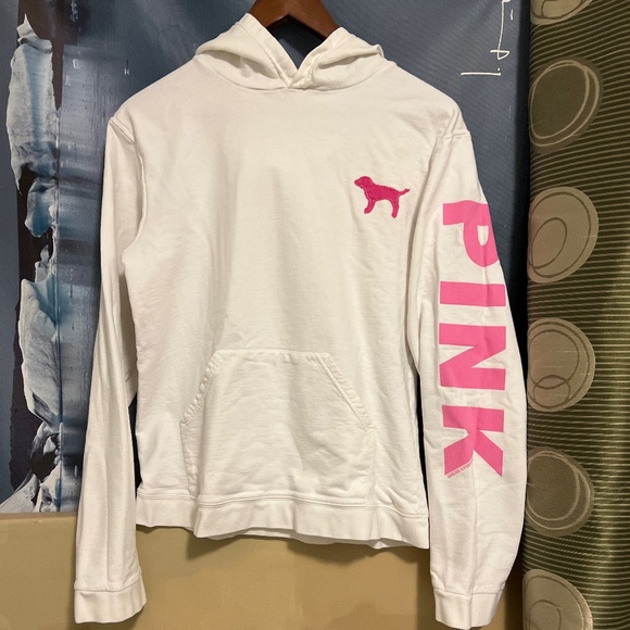 PINK Victoria's Secret Tops - VS PINK Vintage Pullover Hoodie